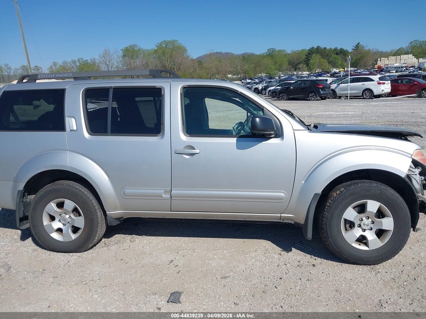 2006 Nissan Pathfinder S VIN: 5N1AR18WX6C628501 Lot: 44839239