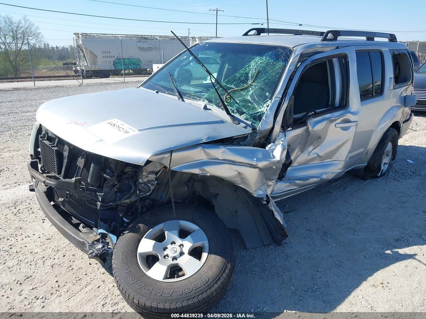 2006 Nissan Pathfinder S VIN: 5N1AR18WX6C628501 Lot: 44839239