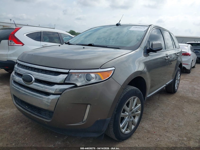2FMDK3JC3DBE11124 2013 Ford Edge 3.5 Sel grey