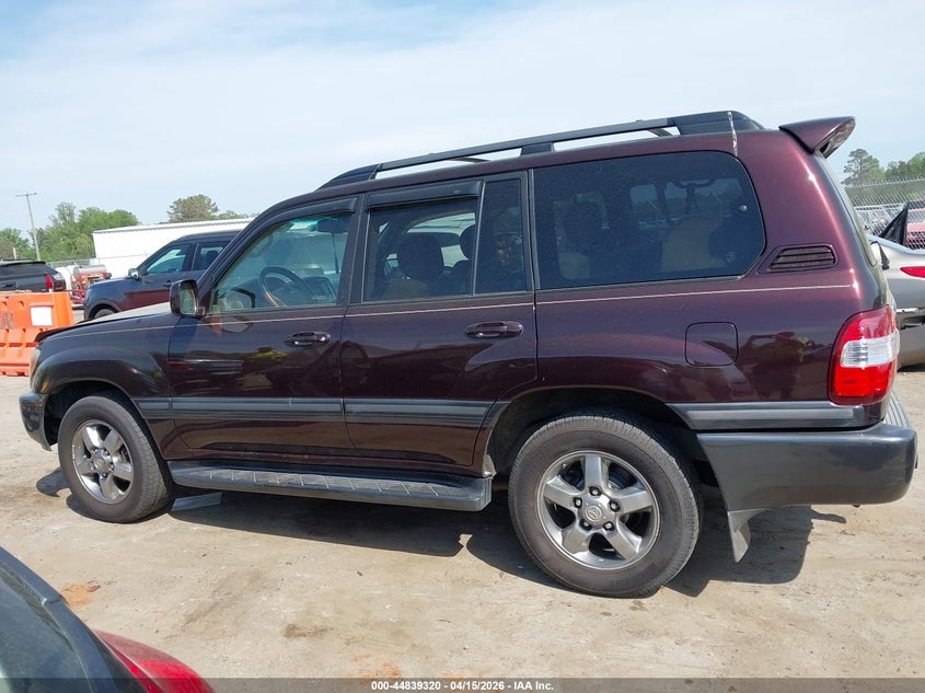 2006 Toyota Land Cruiser V8 VIN: JTEHT05J362097943 Lot: 44839320