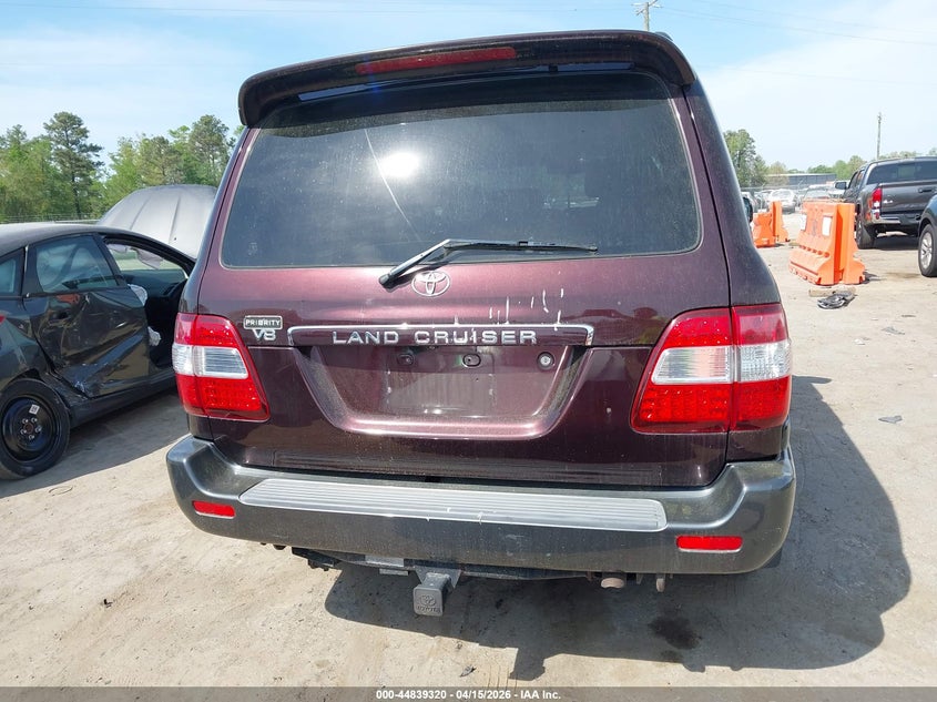 2006 Toyota Land Cruiser V8 VIN: JTEHT05J362097943 Lot: 44839320