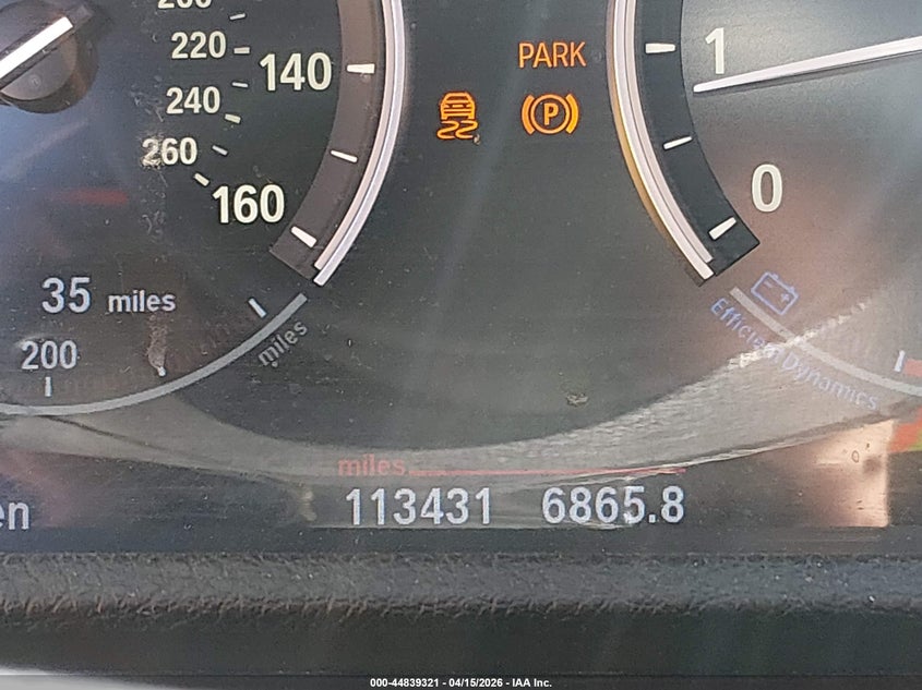 2013 BMW 550I Gran Turismo VIN: WBASN0C56DDW92679 Lot: 44839321