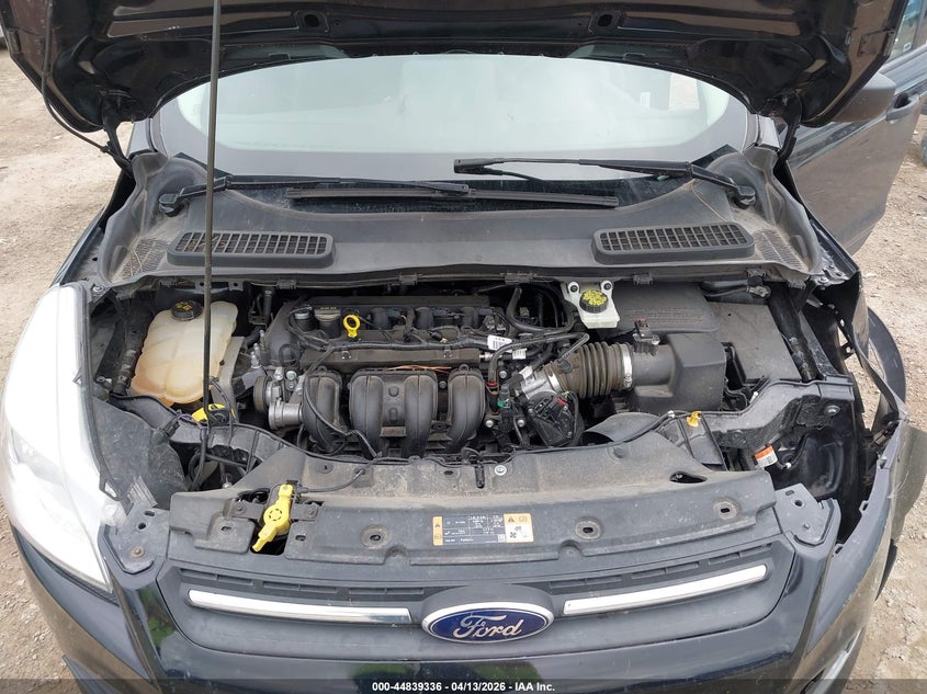 2015 Ford Escape 2.5 S black Lot 111044839336 Vin 1FMCU0F77FUA92209