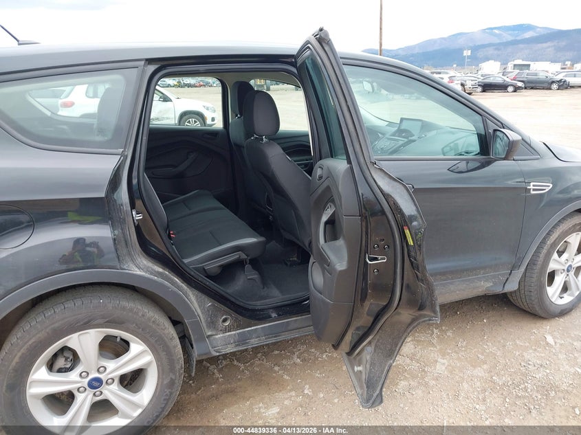 2015 Ford Escape 2.5 S black Lot 111044839336 Vin 1FMCU0F77FUA92209