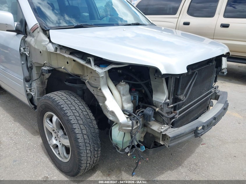 2006 Honda Pilot Ex VIN: 5FNYF284X6B032856 Lot: 44839347