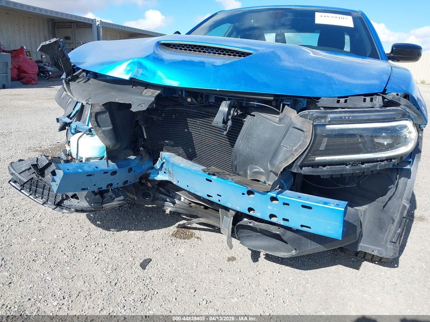 2023 Dodge Charger 3.6 Gt blue Lot 111044839405 Vin 2C3CDXHGXPH587930