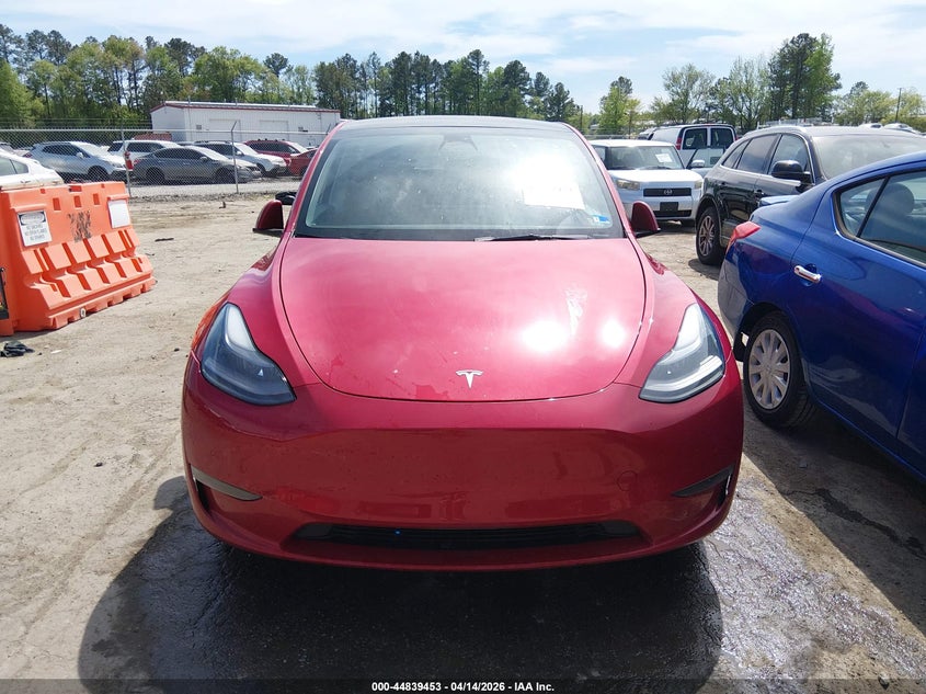 2022 Tesla Model Y Performance Dual Motor All-Wheel Drive VIN: 7SAYGDEF0NF309756 Lot: 44839453