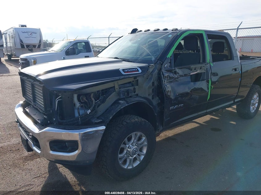 2019 Ram 3500 Big Horn 4X4 6'4 Box VIN: 3C63R3DL7KG547846 Lot: 44839456