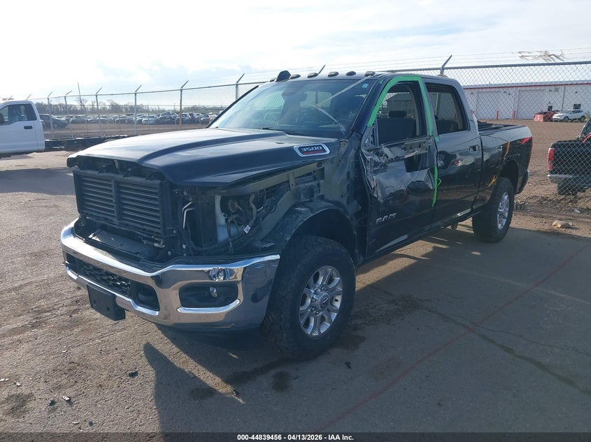 2019 Ram 3500 Ram Big Horn 4X4 6'4 Box black Lot 111044839456 Vin 3C63R3DL7KG547846