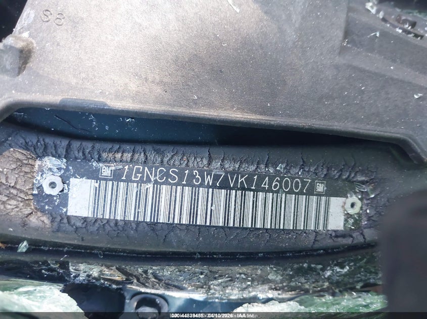 1997 Chevrolet Blazer Lt VIN: 1GNCS13W7VK146007 Lot: 44839455