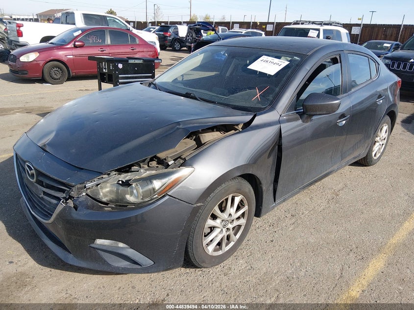 JM1BM1V73E1111149 2014 Mazda 3 2.0 I Touring silver