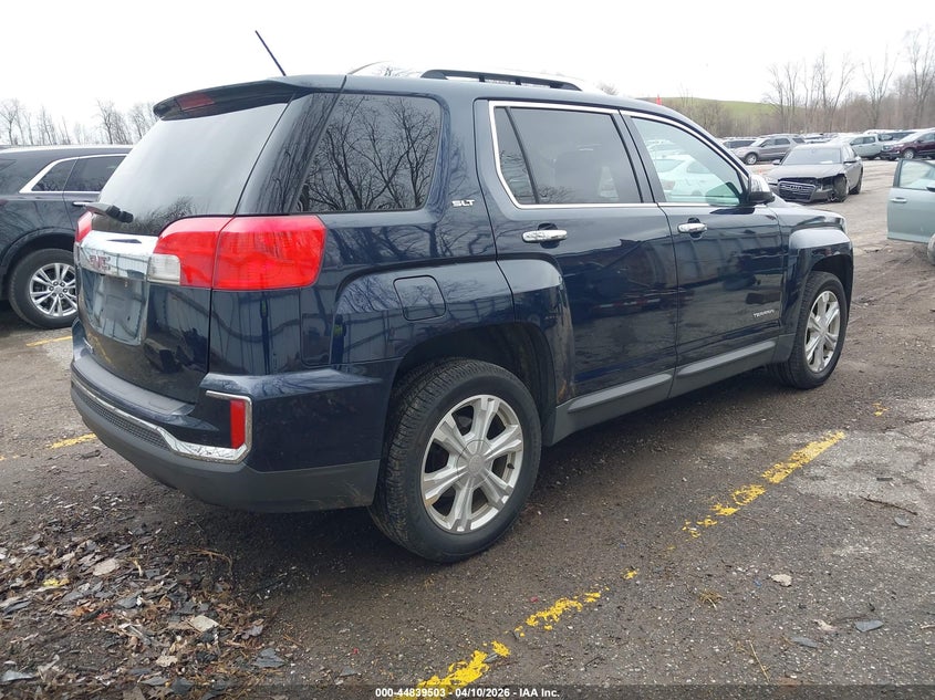 2017 Gmc Terrain 2.4 Slt blue Lot 111044839503 Vin 2GKALPEKXH6322277
