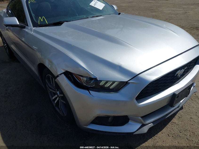 2016 Ford Mustang 2.3 Ecoboost Silver Lot 111044839527 Vin 1FA6P8TH3G5201724