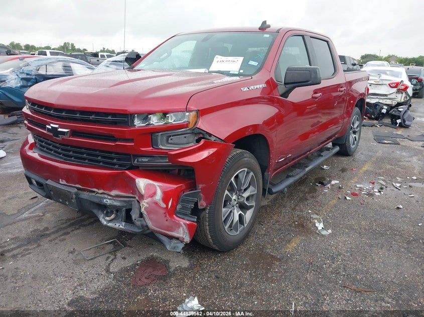 2019 Chevrolet Silverado 1500 Rst 3GCPWDED3KG273562 photo 1
