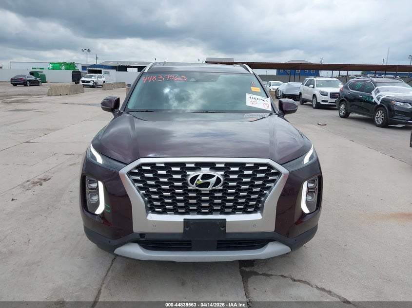 2022 Hyundai Palisade Sel VIN: KM8R44HE0NU372193 Lot: 44839563
