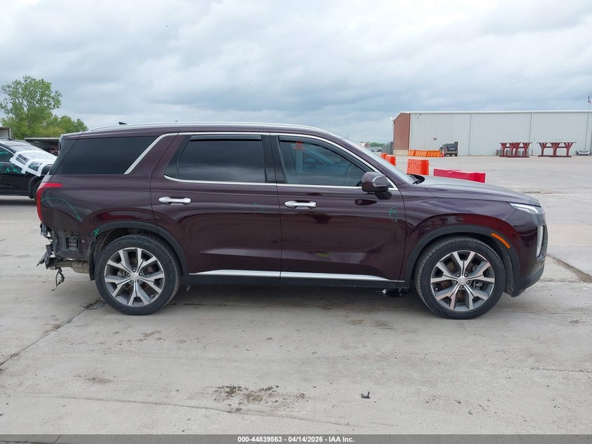 2022 Hyundai Palisade Sel VIN: KM8R44HE0NU372193 Lot: 44839563