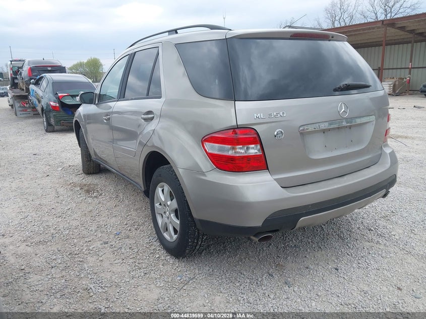 2006 Mercedes-Benz Ml 350 4Matic VIN: 4JGBB86E26A080677 Lot: 44839599