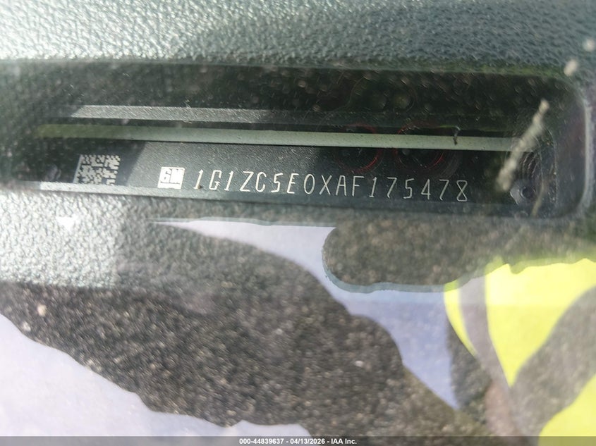 2010 Chevrolet Malibu Lt VIN: 1G1ZC5E0XAF175478 Lot: 44839637