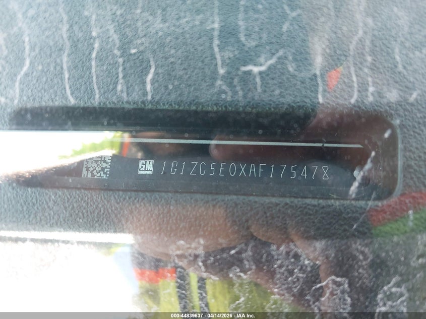 2010 Chevrolet Malibu Lt VIN: 1G1ZC5E0XAF175478 Lot: 44839637