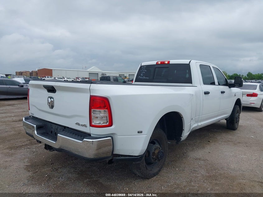 2023 Ram 3500 Ram Tradesman 4X4 8' Box white Lot 111044839669 Vin 3C63RRGL5PG507755