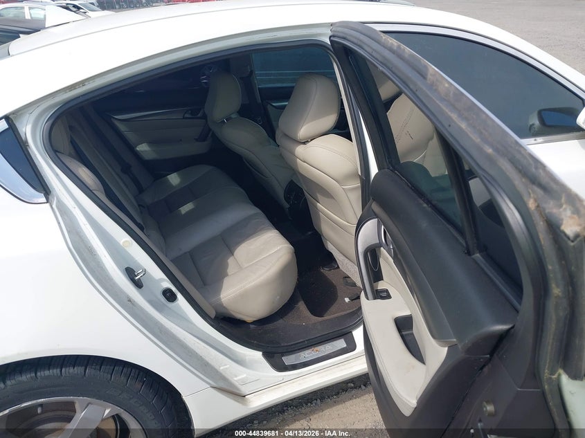 2011 Acura Tl 3.7 VIN: 19UUA9F52BA001963 Lot: 44839681