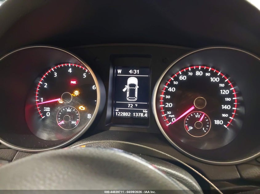 2013 Volkswagen Gti 2-Door VIN: WVWED7AJ2DW072475 Lot: 44839711