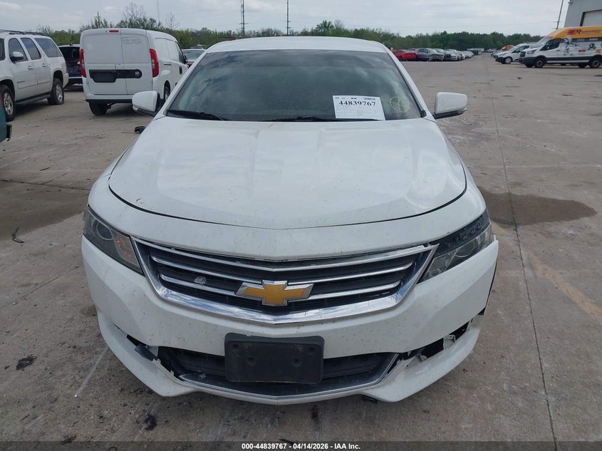 2017 Chevrolet Impala 3.6 1Lt white Lot 111044839767 Vin 2G1105S30H9182382
