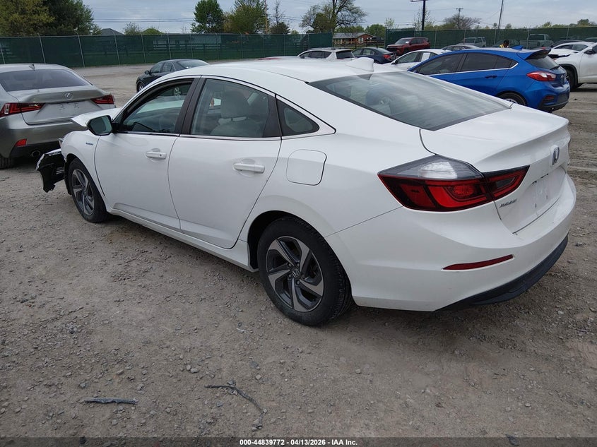 Vin: 19xze4f54ke028655, lot: 45337079, honda insight ex 20193