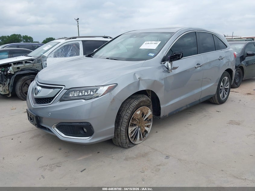 2017 Acura Rdx 3.5 Advance Package Silver Lot 111044839780 Vin 5J8TB3H76HL015186