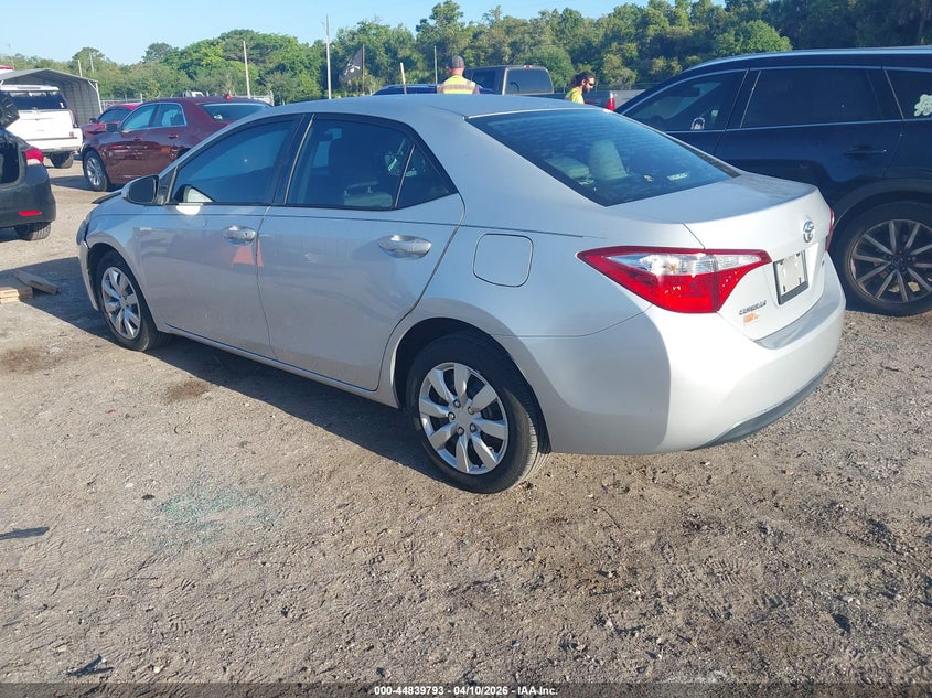 2016 Toyota Corolla Le