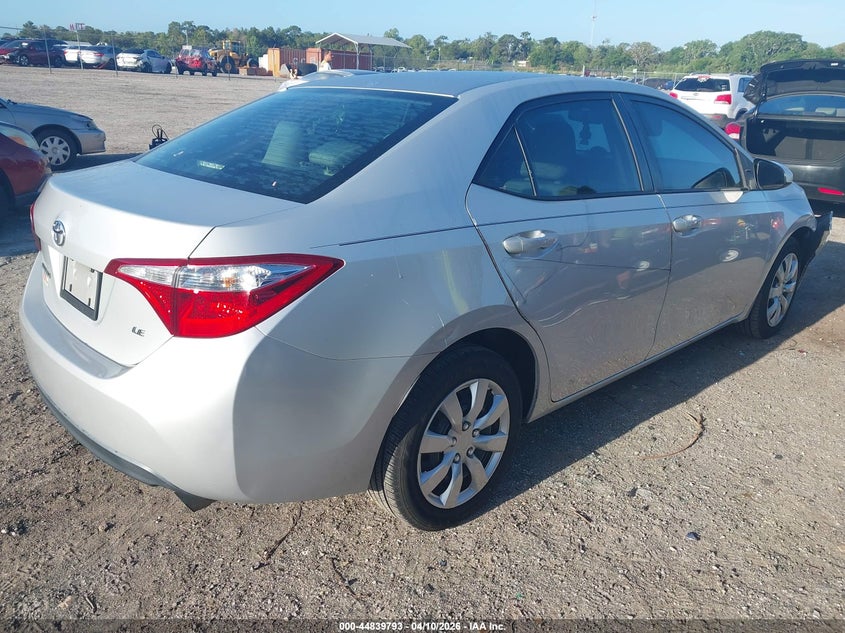 2016 Toyota Corolla Le