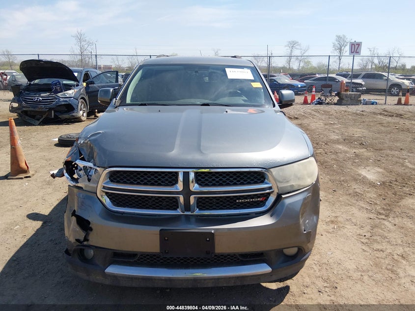 2012 Dodge Durango 3.6 Crew grey Lot 111044839804 Vin 1C4RDJDG1CC317720
