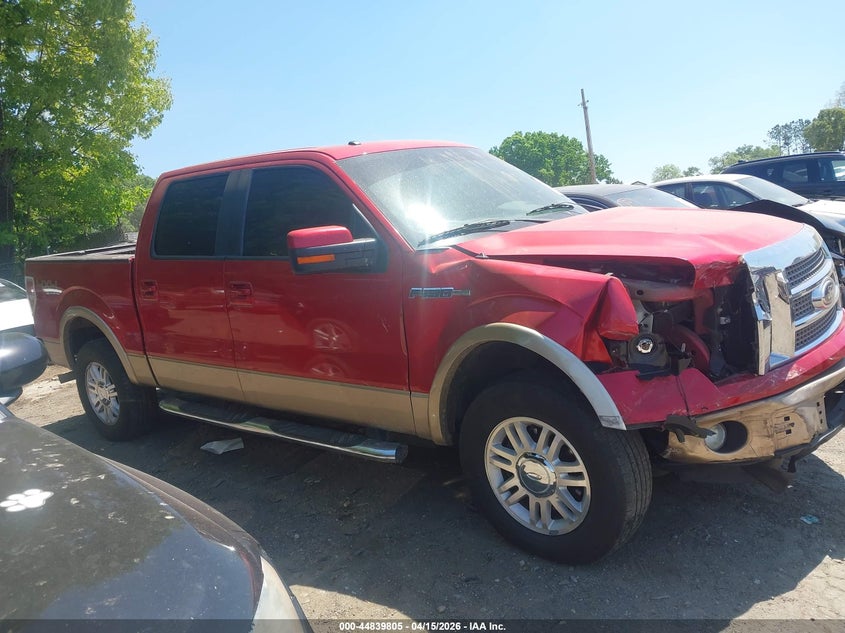 2012 Ford F-150 Lariat VIN: 1FTFW1EFXCFC23448 Lot: 44839805