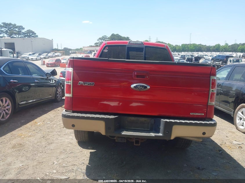 2012 Ford F-150 Lariat VIN: 1FTFW1EFXCFC23448 Lot: 44839805