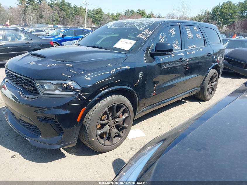 Vin: 1c4sdjh9xpc677443, lot: 45337114, dodge durango srt hellcat premium awd 20232