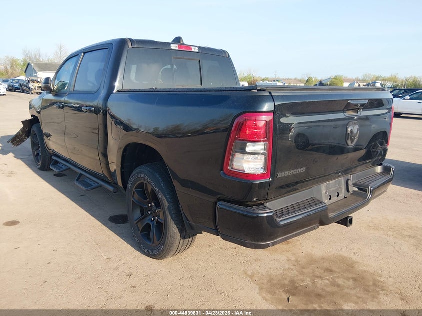 Vin: 1c6rrffg6pn537884, lot: 45337139, ram 1500 big horn  4x4 5'7 box 20233