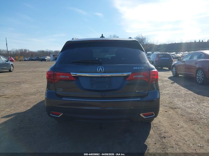 2014 Acura Mdx Technology Package VIN: 5FRYD4H46EB045716 Lot: 44839862