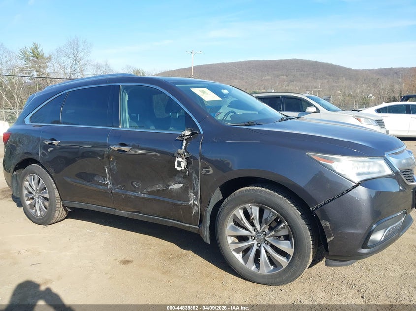2014 Acura Mdx Technology Package VIN: 5FRYD4H46EB045716 Lot: 44839862