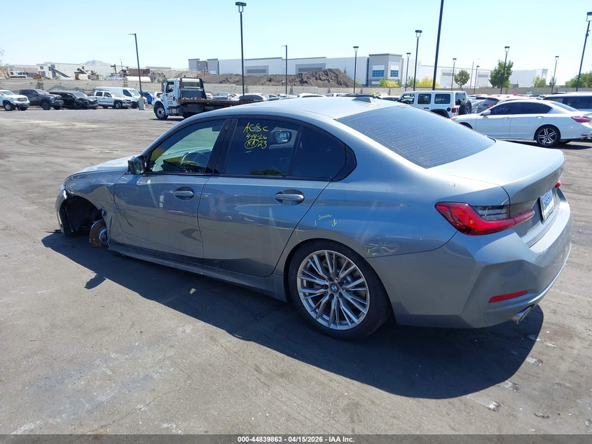 2023 BMW 330I VIN: 3MW69FF03P8C83386 Lot: 44839863
