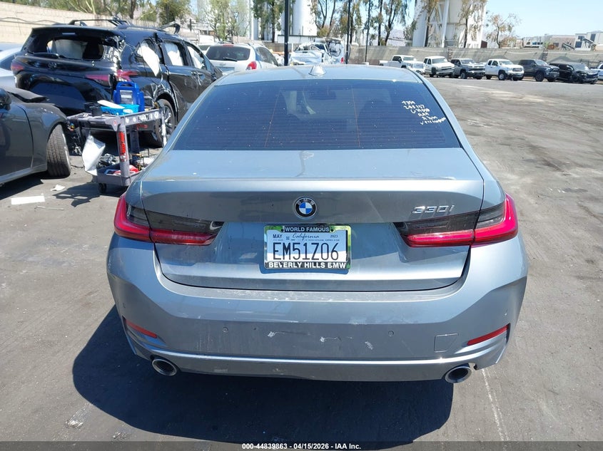2023 BMW 330I VIN: 3MW69FF03P8C83386 Lot: 44839863