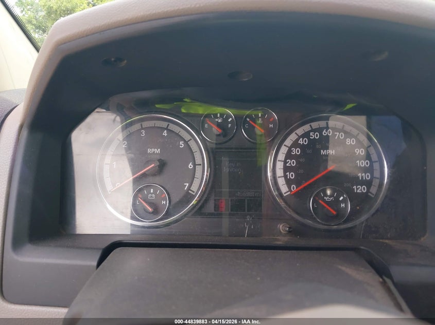 2010 Dodge Ram 1500 Slt/Sport/Trx VIN: 1D7RB1GP3AS109297 Lot: 44839883