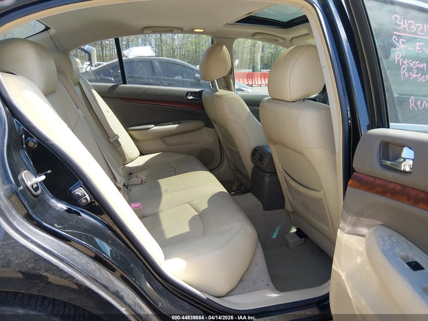 2007 Infiniti G35X VIN: JNKBV61F67M801677 Lot: 44839884