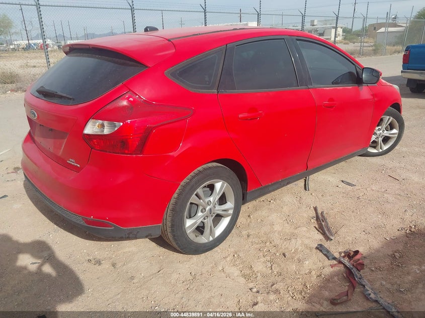 Vin: 1fadp3k27el156660, lot: 45337198, ford focus se 20144