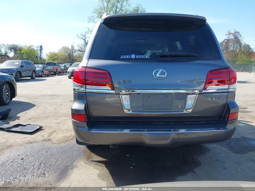 2013 Lexus Lx 570 VIN: JTJHY7AX7D4122544 Lot: 44839946