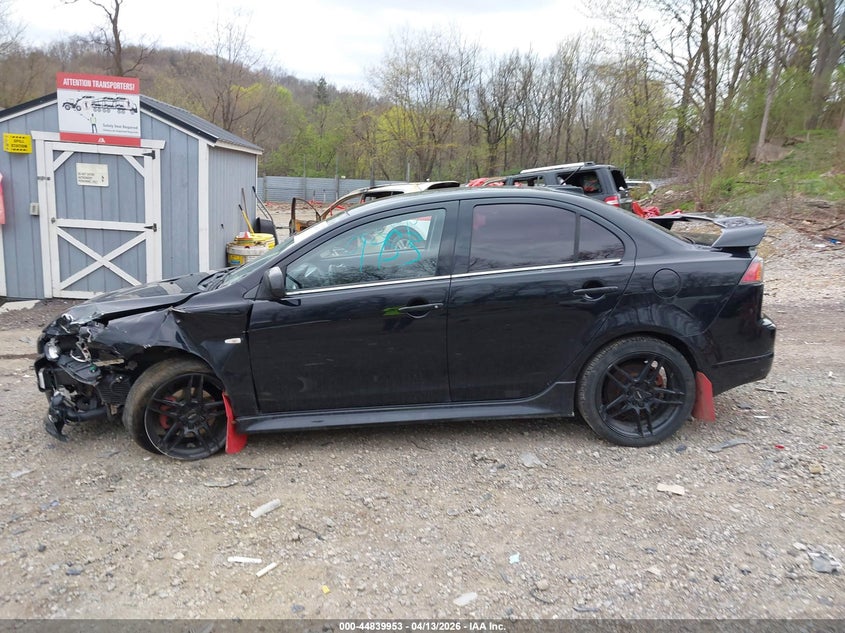 2014 Mitsubishi Lancer Ralliart VIN: JA32V6FV3EU000363 Lot: 44839953