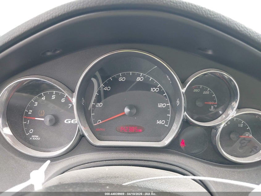2008 PONTIAC G6 auction photo 7