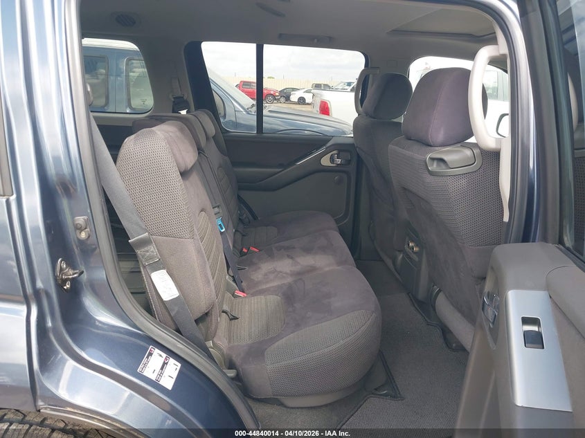 2007 Nissan Pathfinder Se VIN: 5N1AR18U67C645389 Lot: 44840014