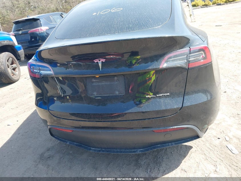 2021 Tesla Model Y Long Range Dual Motor All-Wheel Drive VIN: 5YJYGDEE1MF158512 Lot: 44840021