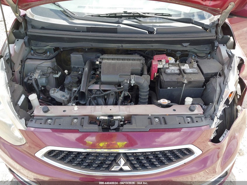 2017 Mitsubishi Mirage Es VIN: ML32A3HJ8HH014345 Lot: 44840024