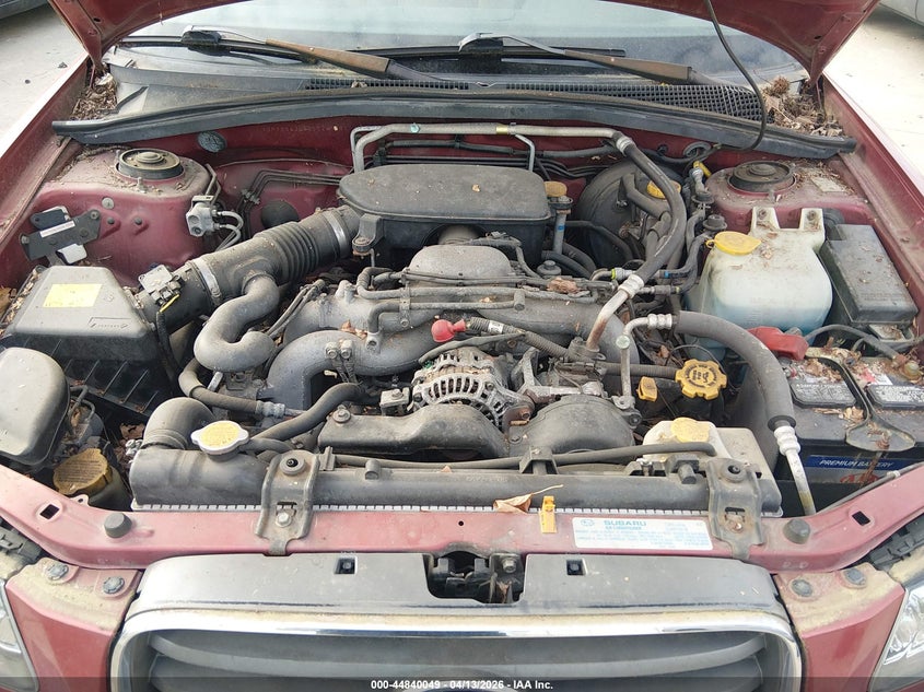 2005 Subaru Forester 2.5X VIN: JF1SG63665G722018 Lot: 44840049